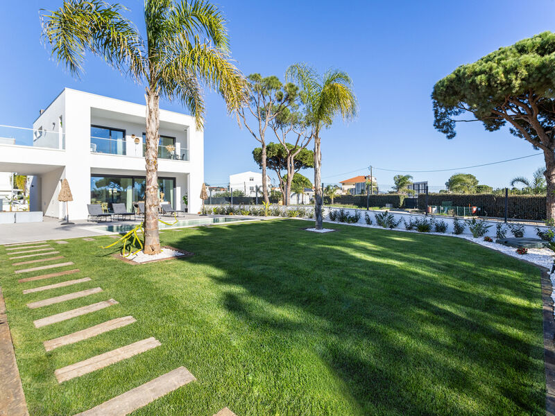 House V3 Quarteira Loulé - terraces, barbecue, garden, swimming pool, air conditioning, terrace