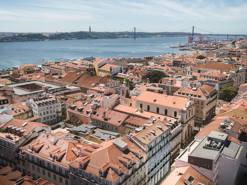 Apartment T1 Luxury in the center Chiado  São Nicolau Lisboa - terrace, terraces