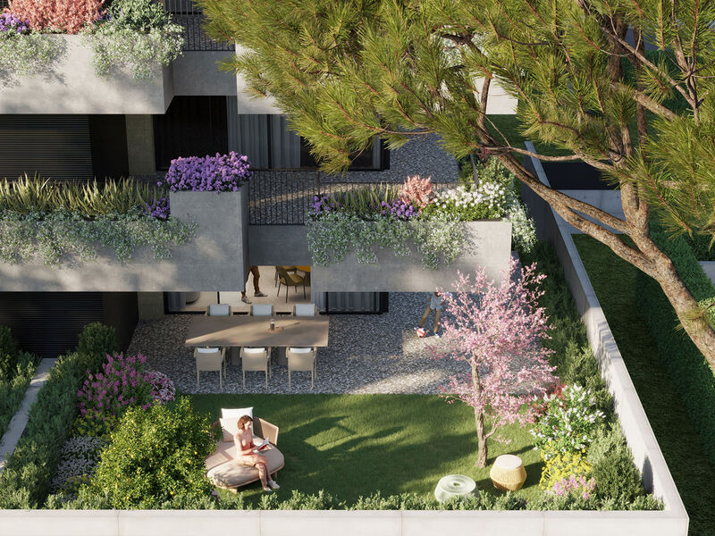 Apartment Modern T1 Aldeia de Juzo  Cascais - garden, balconies, terrace, equipped, garage, balcony, terraces, swimming pool, store room