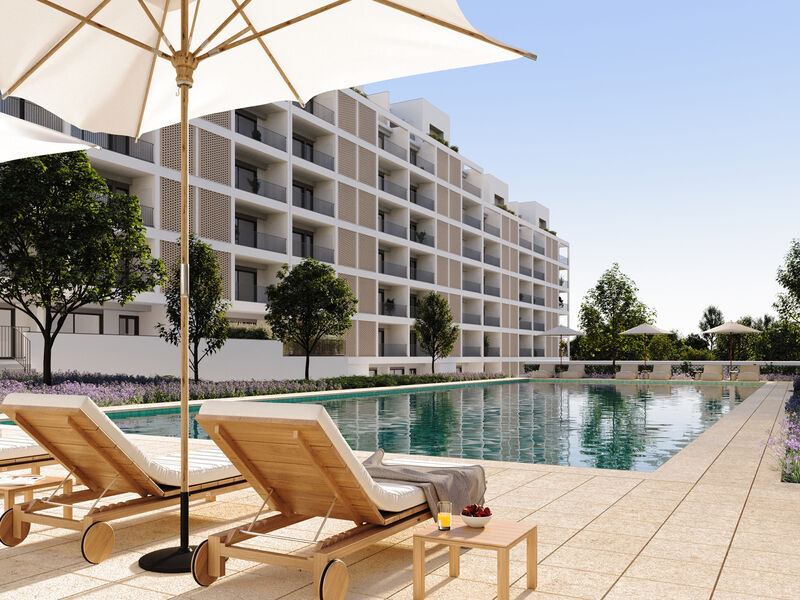 Apartment Modern 1 bedrooms Loures - swimming pool, condominium, balconies, balcony, garage, air conditioning