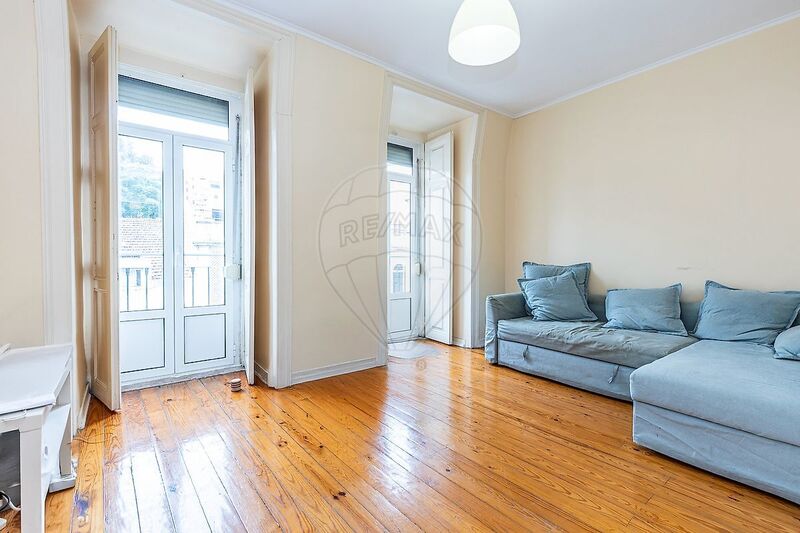 Apartamento T2 Arroios Lisboa - varanda, 3º andar