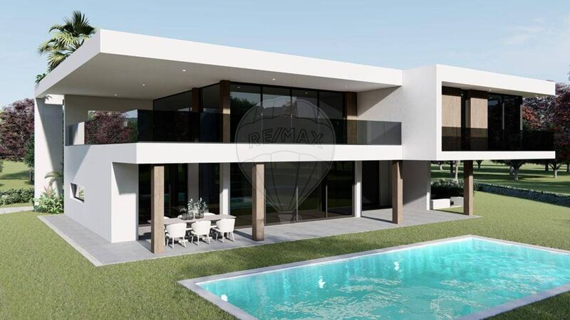 House V5 Luxury Almada - gated community, garden, tennis court, swimming pool, garage