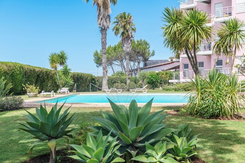 Apartment sea view T5 Cascais - garage, fireplace, balcony, sea view, garden, swimming pool, gated community, balconies, condominium, gardens