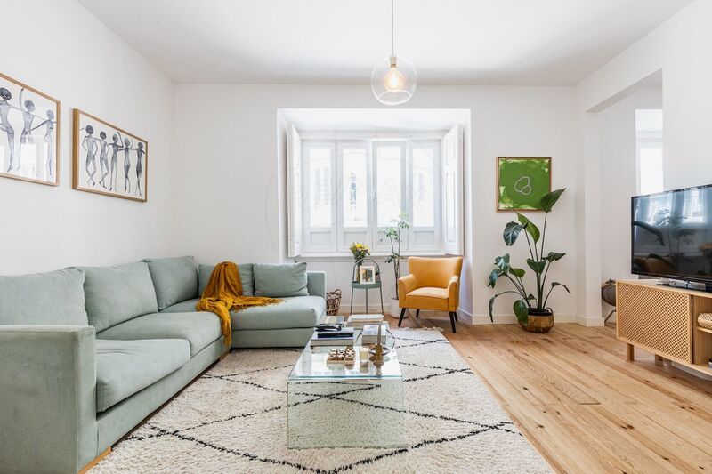 Apartamento Moderno T3 Estrela Lisboa - jardim, ar condicionado