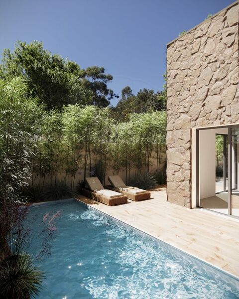 House V3 Alcabideche Cascais - underfloor heating, automatic irrigation system, garden, swimming pool, automatic gate, air conditioning