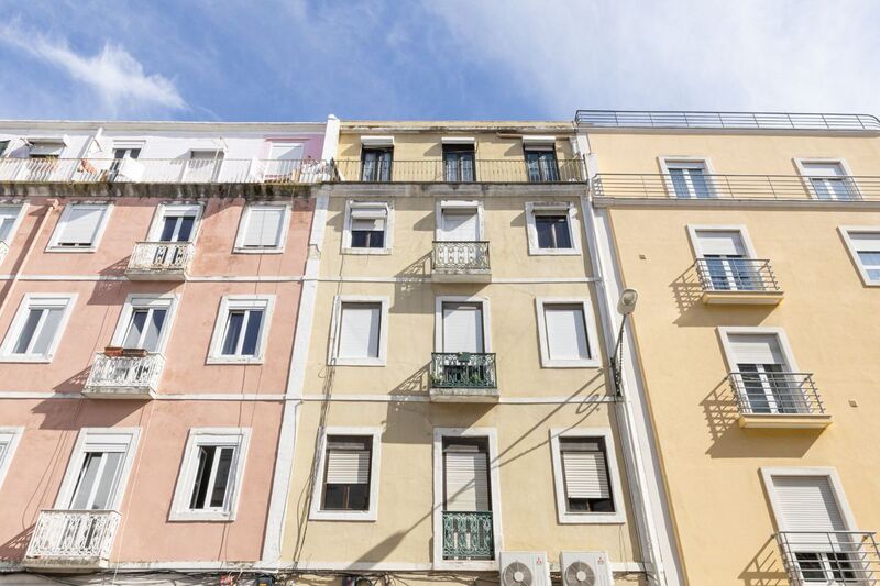 апартаменты T9 Duplex Arroios Lisboa - веранда, 4º этаж, чердак, терраса