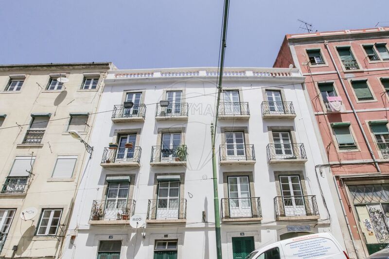 Apartment T2 São Vicente de Fora Lisboa - balconies, 1st floor, balcony