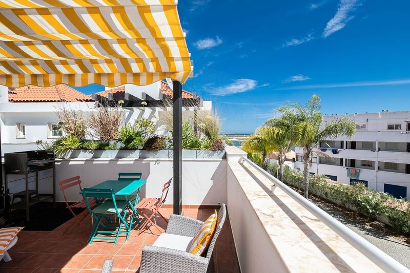 Apartment Duplex T2 Cabanas de Tavira - balcony, terrace, parking lot, garage, air conditioning