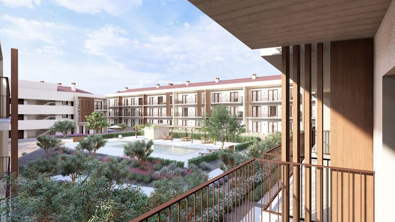 Apartment T2 Tavira - balcony, gated community, garage, swimming pool, balconies, garden