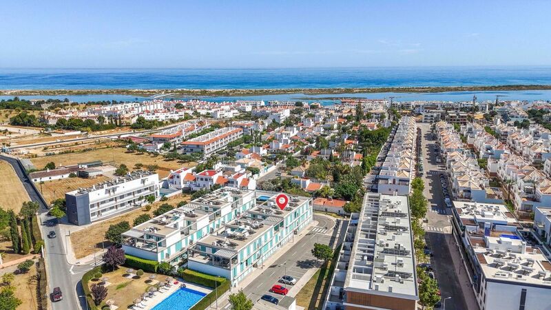 апартаменты T2 Cabanas de Tavira - двойные стекла, терраса, бассейн, вид на море, террасы