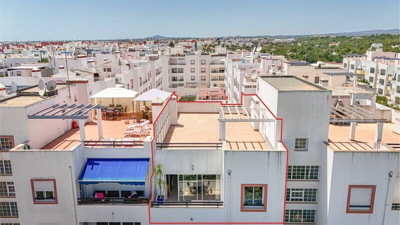 Apartamento com vista mar T2 Tavira - garagem, terraço, vista mar, varanda, ar condicionado, bbq
