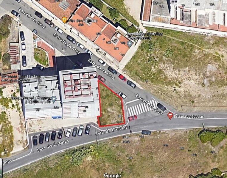 Terreno com 440m2 Ajuda Lisboa