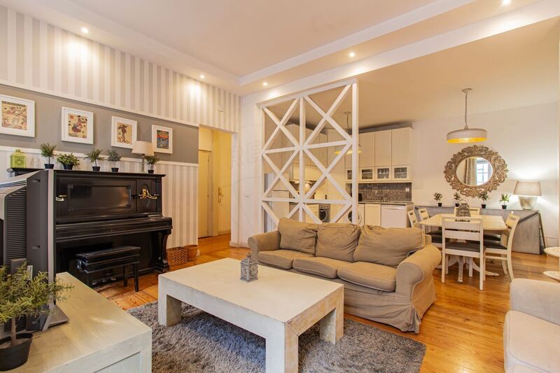 Apartment T3 Modern in the center Santa Maria Maior Lisboa