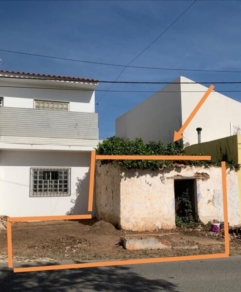 House 2 bedrooms to rebuild Pocinho Vila Nova de Cacela Vila Real de Santo António - terrace