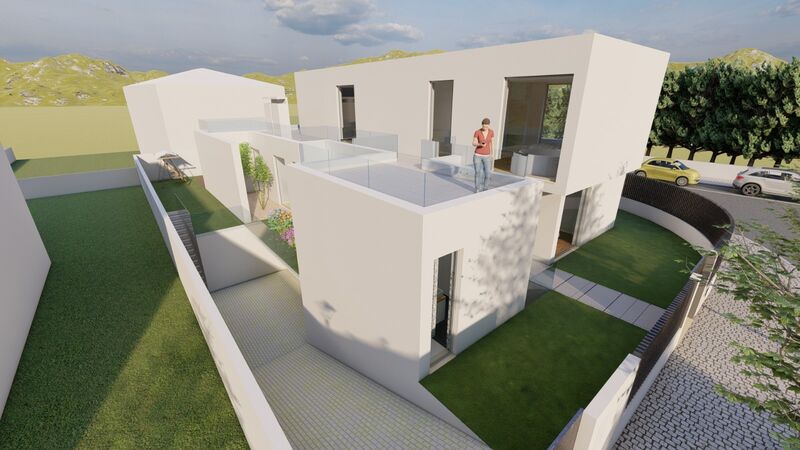 Casa V5 de luxo Setúbal - vidros duplos, terraço, ar condicionado, varanda, garagem, jardim, piscina