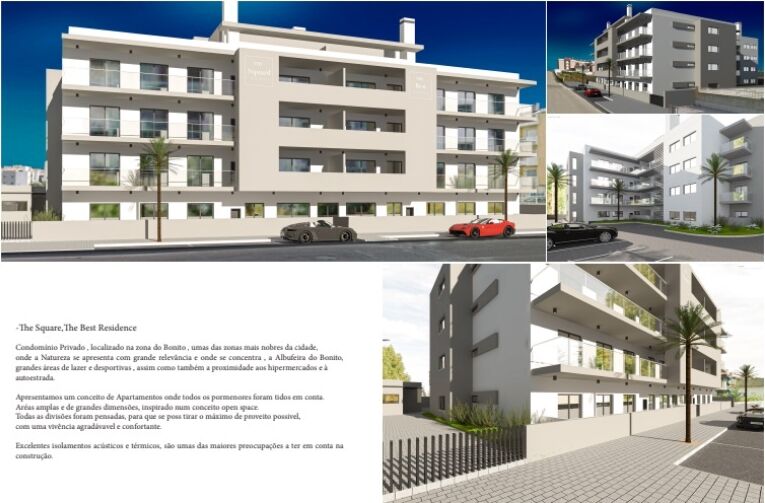 Apartment Modern T3 Nossa Senhora de Fátima Entroncamento - balcony, great location, terrace, terraces, balconies, garage, air conditioning, condominium