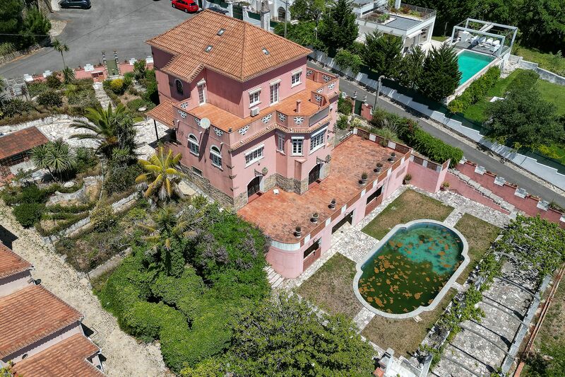 House Vale de Lobos Almargem do Bispo Sintra - gardens, swimming pool, terraces, garage, terrace