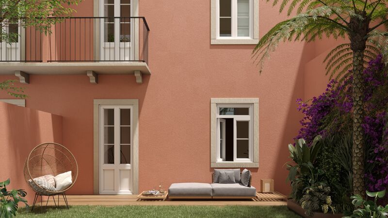 Apartment T1 Modern under construction Campo de Ourique Lisboa - garden, quiet area, gardens