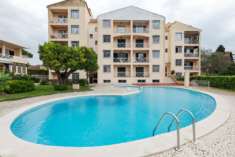 Apartment T2 Monte Estoril Cascais - garage, balcony, lots of natural light, condominium, swimming pool, garden