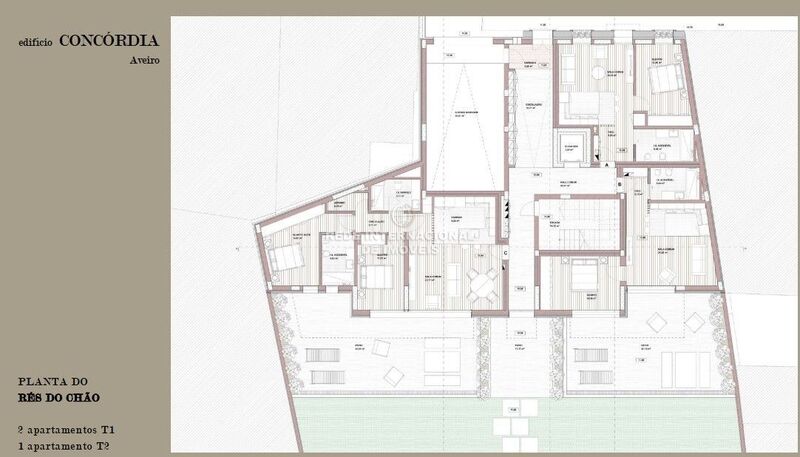 апартаменты современная в центре T2 Aveiro - терраса, веранда, террасы, веранды, система кондиционирования, сад