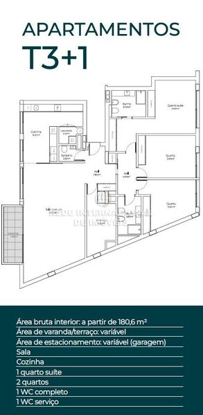 Apartment 4 bedrooms in the center Vila Nova de Gaia - air conditioning, garage