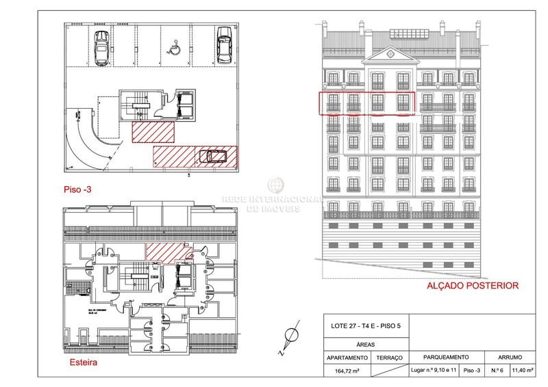 Apartment T4 Águas Livres Amadora - store room, thermal insulation, parking lot, air conditioning, quiet area