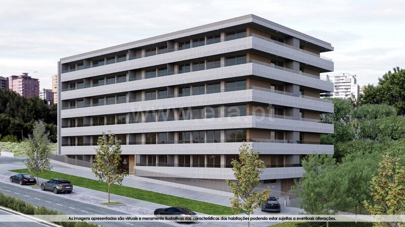 Apartment nieuw T2 Mafamude Vila Nova de Gaia - balcony, air conditioning