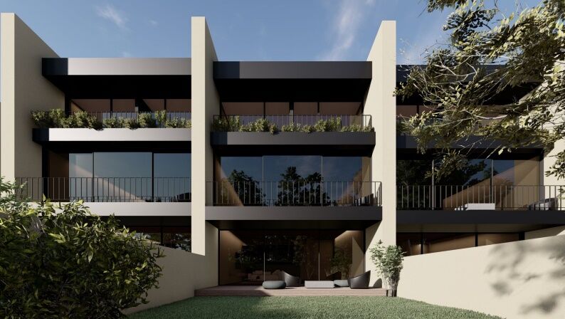 House neues V3 Gondomar Fânzeres - terrace, alarm, balcony, garage, air conditioning, garden