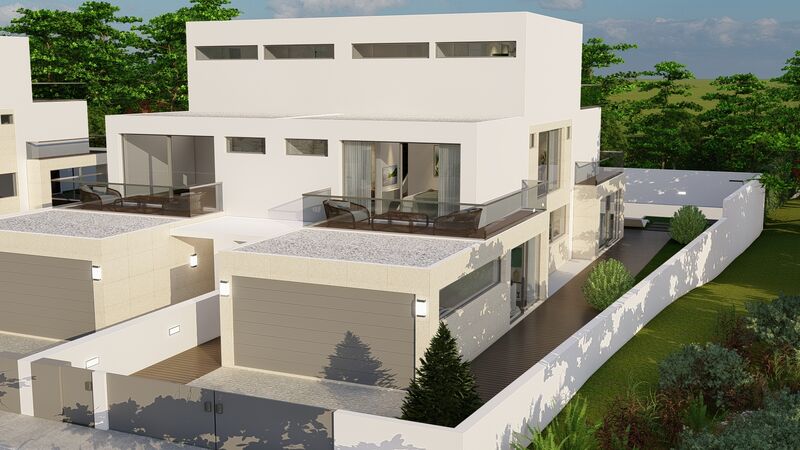 House Modern V5 Litoral Madalena Vila Nova de Gaia - terraces, solar panels, terrace, air conditioning, garden, garage, swimming pool, alarm