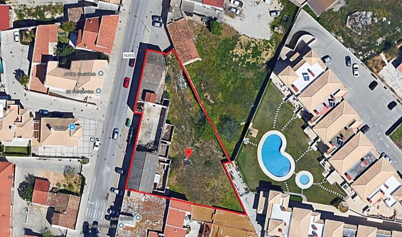 Plot Urban with 1843sqm Ferreiras Albufeira