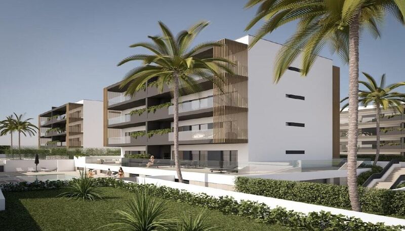 Apartment under construction T1 Alvor Portimão - balcony, garage, barbecue, terrace, swimming pool, air conditioning