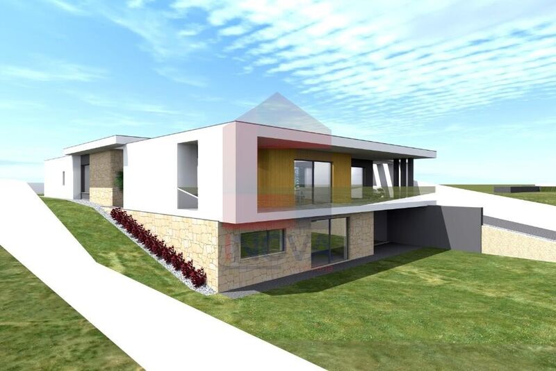 House new 5 bedrooms Coucieiro Vila Verde - garage, swimming pool, central heating, air conditioning