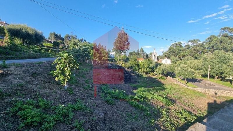 Land with 2173sqm Cervães Vila Verde - water hole, fruit trees, water, easy access, garage