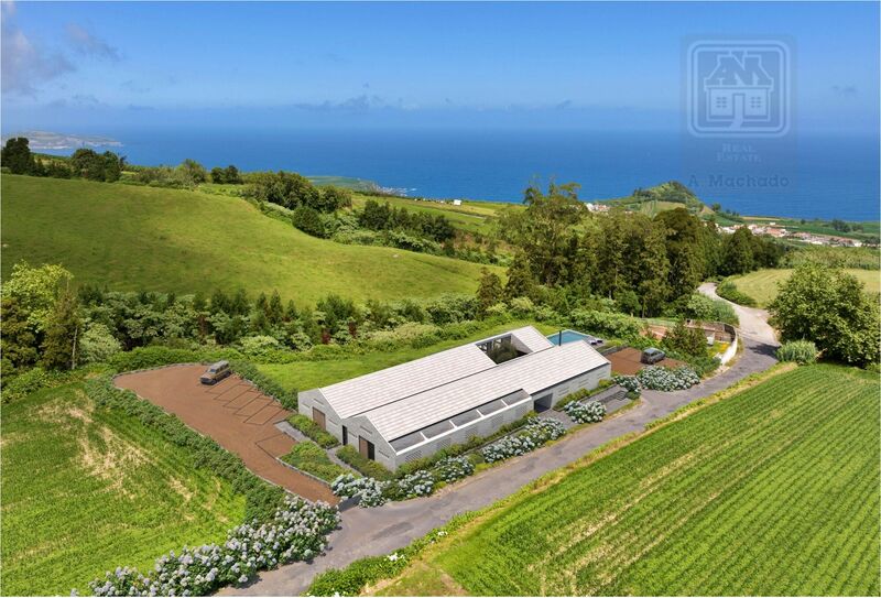 Land with 3888sqm São Brás Ribeira Grande - sea view