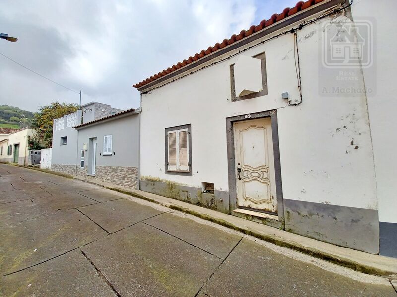 House V3 townhouse Porto Formoso Ribeira Grande - backyard, attic, terrace