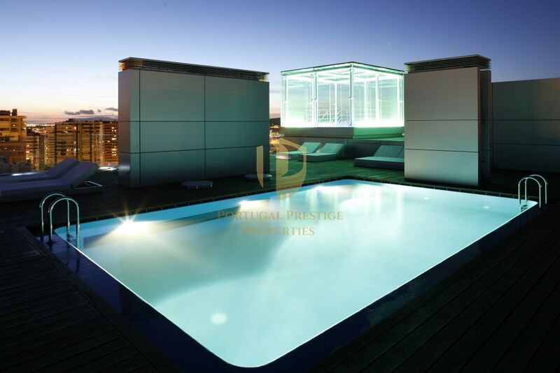 Apartment T4 Restelo São Francisco Xavier Lisboa - equipped, swimming pool, sauna, terrace, green areas