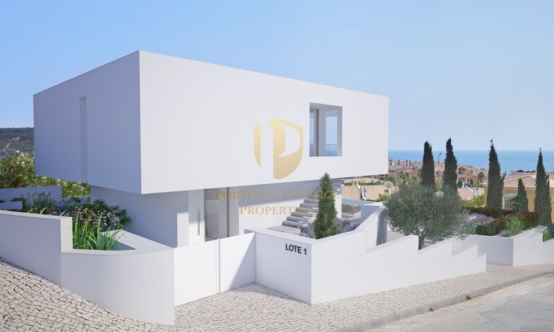 House 3 bedrooms Modern Luz Lagos - air conditioning, alarm, garage, garden, barbecue, boiler, equipped kitchen, terrace, double glazing, swimming pool