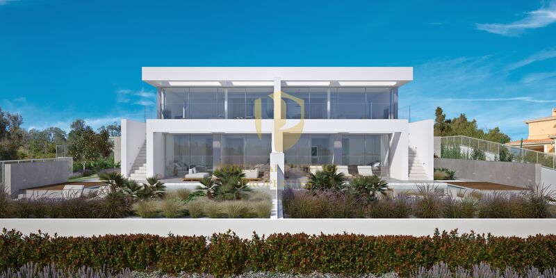 House V2+1 Modern under construction Luz Lagos - swimming pool, store room, terrace, central heating, balcony, air conditioning, garden, parking space, garage