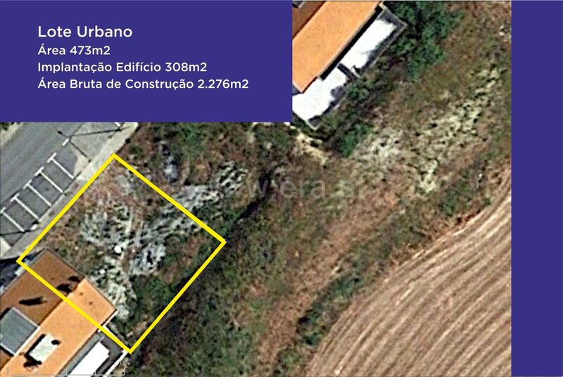 Plot with 473sqm Covilhã - great location