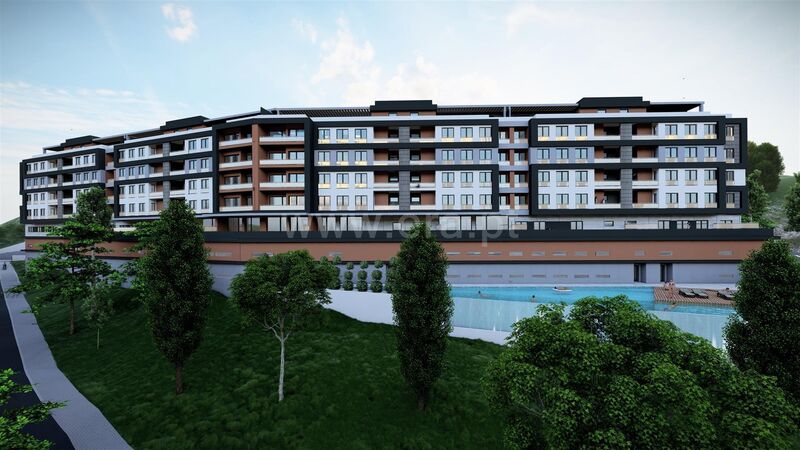 Apartamento T2 Covilhã - varanda, piscina, excelente localização, garagem, condomínio fechado, jardins, ar condicionado, equipado