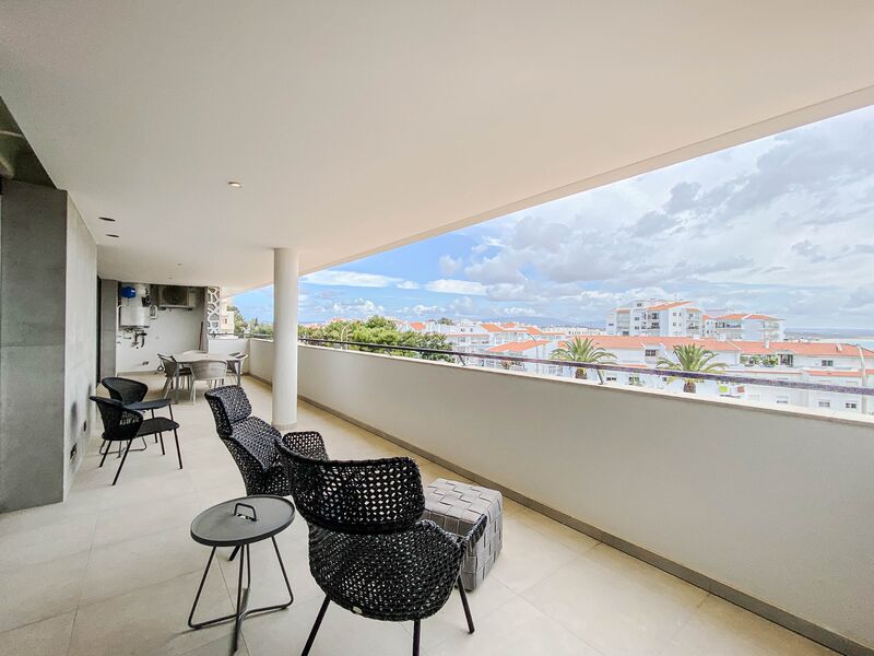 Apartment T2 Luxury Ameijeira São Gonçalo de Lagos - radiant floor, solar panels, balcony, kitchen, gardens, swimming pool, sauna, air conditioning
