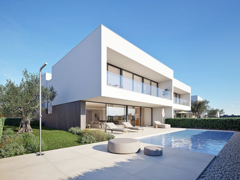 House Modern 4 bedrooms Ponta da Piedade São Gonçalo de Lagos - heat insulation, garage, swimming pool, terrace, air conditioning, balcony, garden, underfloor heating