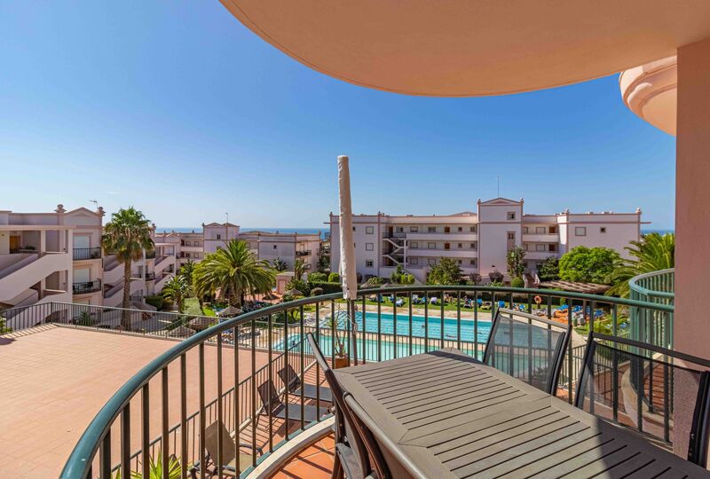 Apartment 2 bedrooms Praia da Luz Lagos - balcony, beautiful views, sea view, equipped, gardens, air conditioning, garden, kitchen, furnished, swimming pool