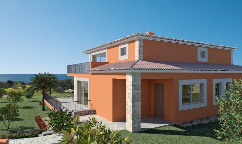 House Single storey 3 bedrooms Atalaia São Gonçalo de Lagos - double glazing, alarm, sea view, swimming pool, garage, central heating, balcony, air conditioning