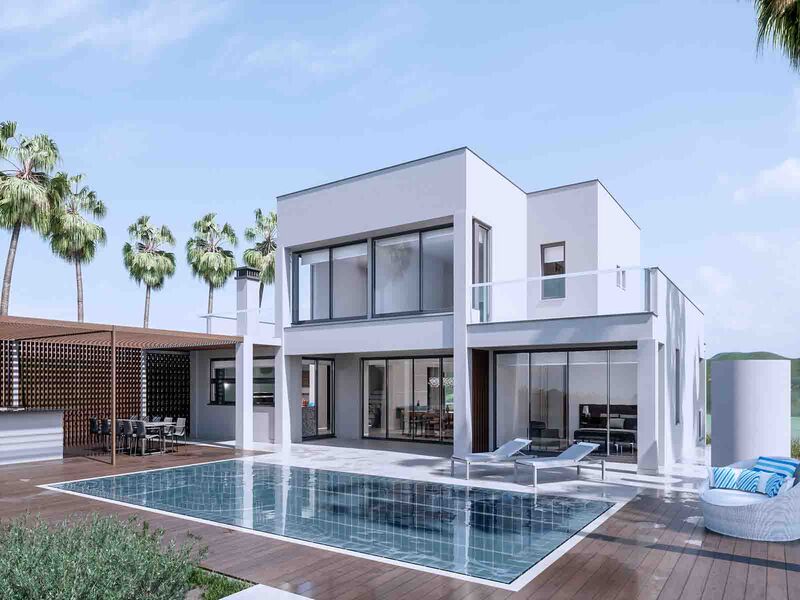 House Modern 4 bedrooms Lagos São Gonçalo de Lagos - terraces, swimming pool, terrace