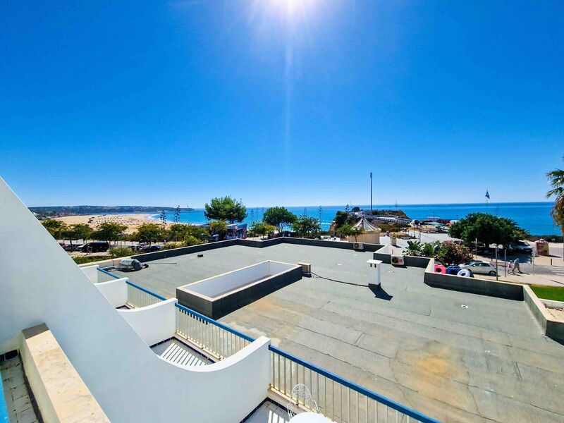 апартаменты T2 Duplex с видом на море Praia da Rocha Portimão - экипированная кухня, вид на море, веранда