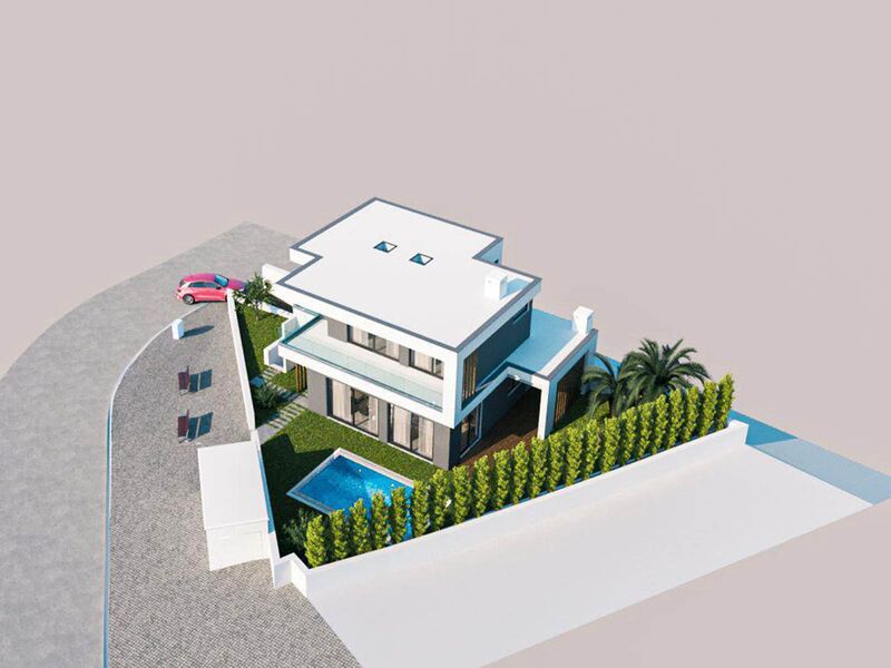 House Modern V4 Vale de Lagar Portimão - garage, swimming pool