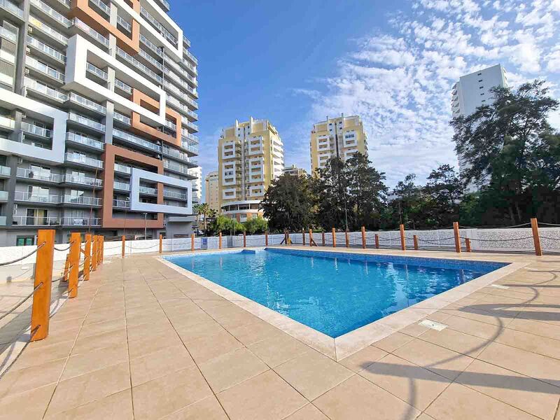 Apartamento T1 Praia da Rocha Portimão - piscina