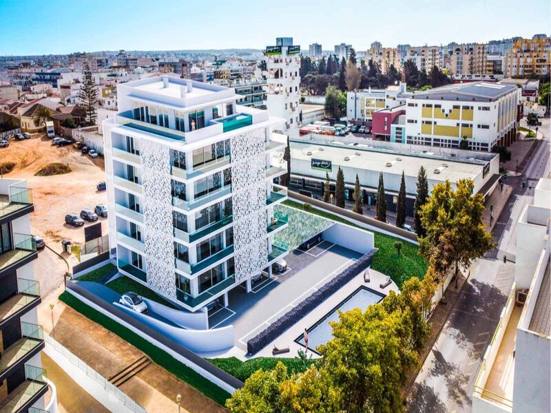 Apartment T3 under construction Horta de são Pedro Portimão - thermal insulation, store room, balcony, swimming pool