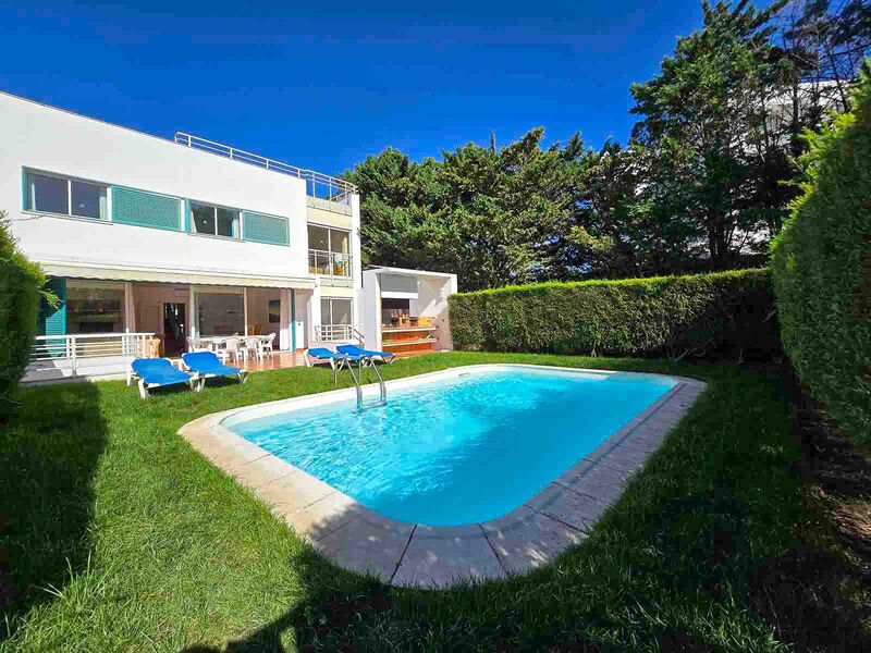 House V4 Prainha Alvor Portimão - garden, swimming pool, air conditioning, barbecue, gardens, terrace